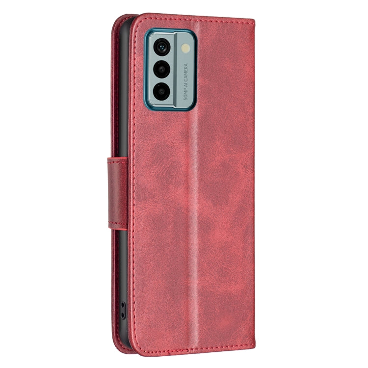 For Nokia G22 Lambskin Texture Leather Phone Case(Red) - Nokia Cases by buy2fix | Online Shopping UK | buy2fix