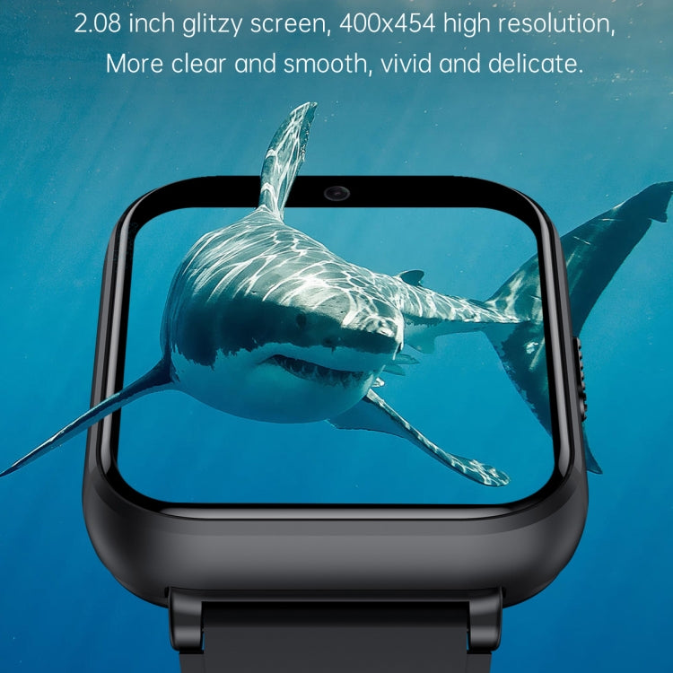 Q668 1.99 inch Screen 4G Smart Watch Android 9.0, Specification:4GB+64GB(Black) - Smart Wear by buy2fix | Online Shopping UK | buy2fix