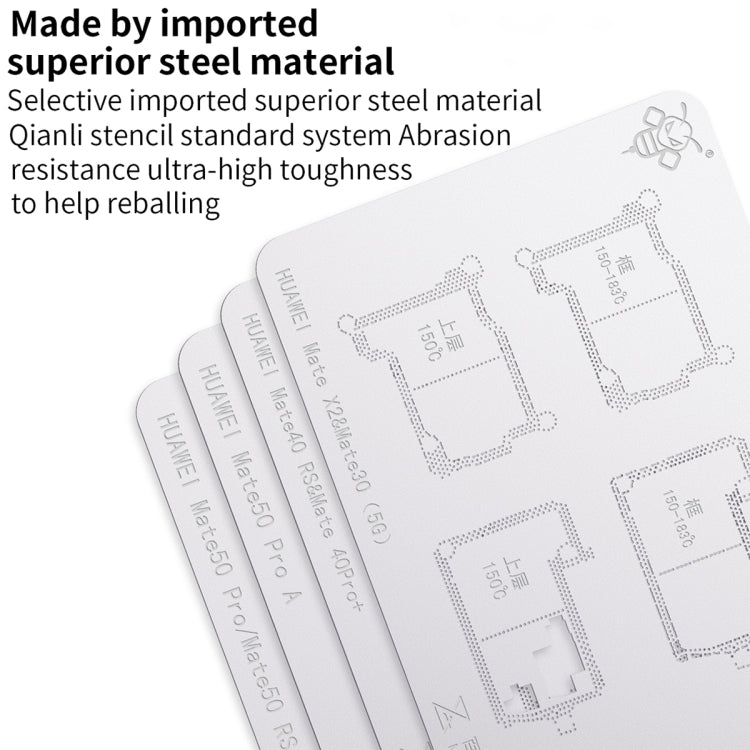 For Huawei Mate 30 Pro 5G Qianli Mega-idea Multi-functional Middle Frame Positioning BGA Reballing Platform - Repair & Spare Parts by QIANLI | Online Shopping UK | buy2fix