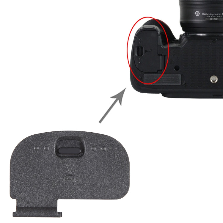 For Nikon D600 / D610 /D7000 / D7100 / D7200 OEM Battery Compartment Cover - Repair & Spare Parts by buy2fix | Online Shopping UK | buy2fix