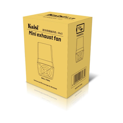 Kaisi Ma3 mini Microscope USB Smoke Exhaust Fan - Dust Remove Tool by Kaisi | Online Shopping UK | buy2fix