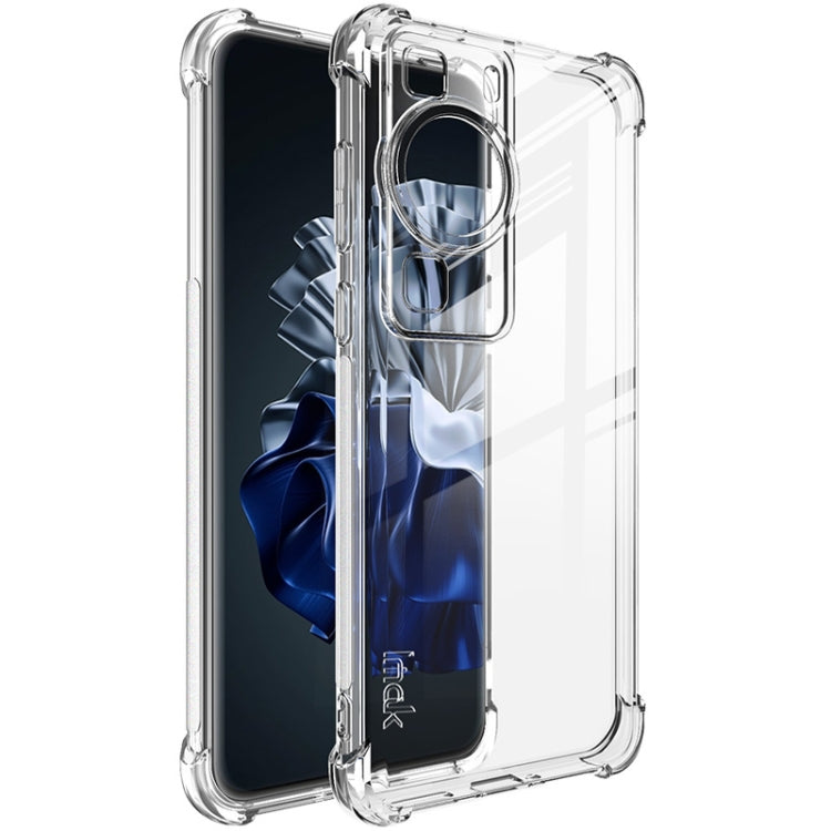 For Huawei P60 / P60 Pro imak Shockproof Airbag TPU Phone Case(Transparent) - Huawei Cases by imak | Online Shopping UK | buy2fix