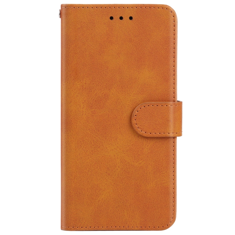 For iPhone 15 Pro Leather Phone Case(Brown) - iPhone 15 Pro Cases by buy2fix | Online Shopping UK | buy2fix