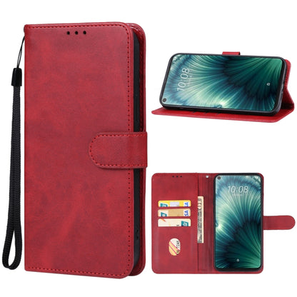 For HTC U23 Pro Leather Phone Case(Red) - HTC by buy2fix | Online Shopping UK | buy2fix