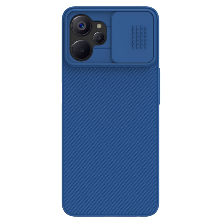 For Realme 9i 5G / 10 5G / 10T 5G NILLKIN Black Mirror Series Camshield PC Phone Case(Blue) - Realme Cases by NILLKIN | Online Shopping UK | buy2fix