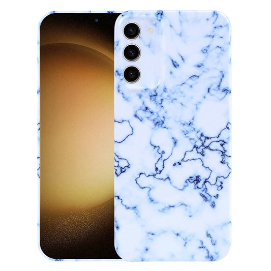 For Samsung Galaxy S23+ 5G Marble Pattern Phone Case(Blue White) - Galaxy S23+ 5G Cases by buy2fix | Online Shopping UK | buy2fix