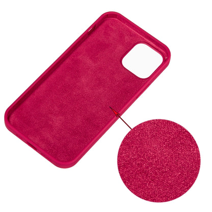 For iPhone 15 Solid Color Silicone Phone Case(Rose Red) - iPhone 15 Cases by buy2fix | Online Shopping UK | buy2fix
