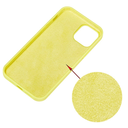 For iPhone 15 Solid Color Silicone Phone Case(Lemon Yellow) - iPhone 15 Cases by buy2fix | Online Shopping UK | buy2fix