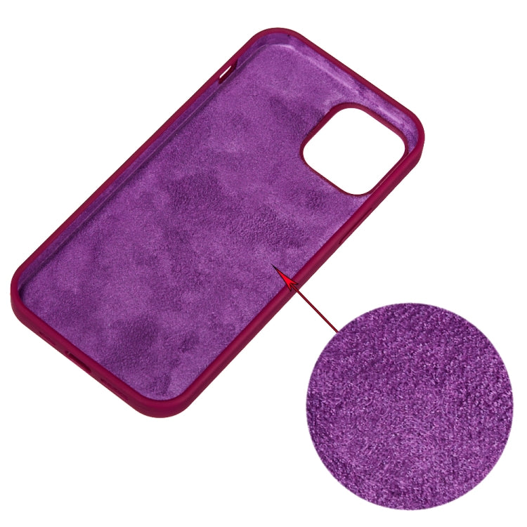 For iPhone 15 Pro Max Solid Color Silicone Phone Case(Violet) - iPhone 15 Pro Max Cases by buy2fix | Online Shopping UK | buy2fix