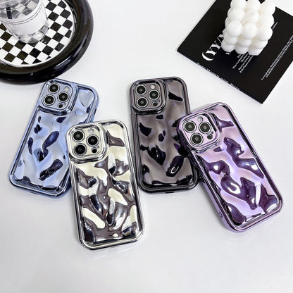 For iPhone 11 Pro Electroplating Meteorite Texture TPU Phone Case(Blue) - iPhone 11 Pro Cases by buy2fix | Online Shopping UK | buy2fix