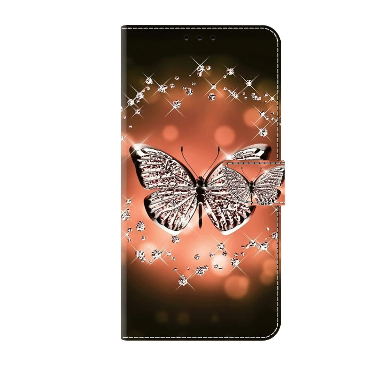 For Xiaomi Redmi Note 9 Crystal 3D Shockproof Protective Leather Phone Case(Crystal Butterfly) - Xiaomi Cases by buy2fix | Online Shopping UK | buy2fix