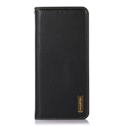 For Nokia XR21 KHAZNEH Nappa Top Layer Cowhide Leather Phone Case(Black) - Nokia Cases by buy2fix | Online Shopping UK | buy2fix