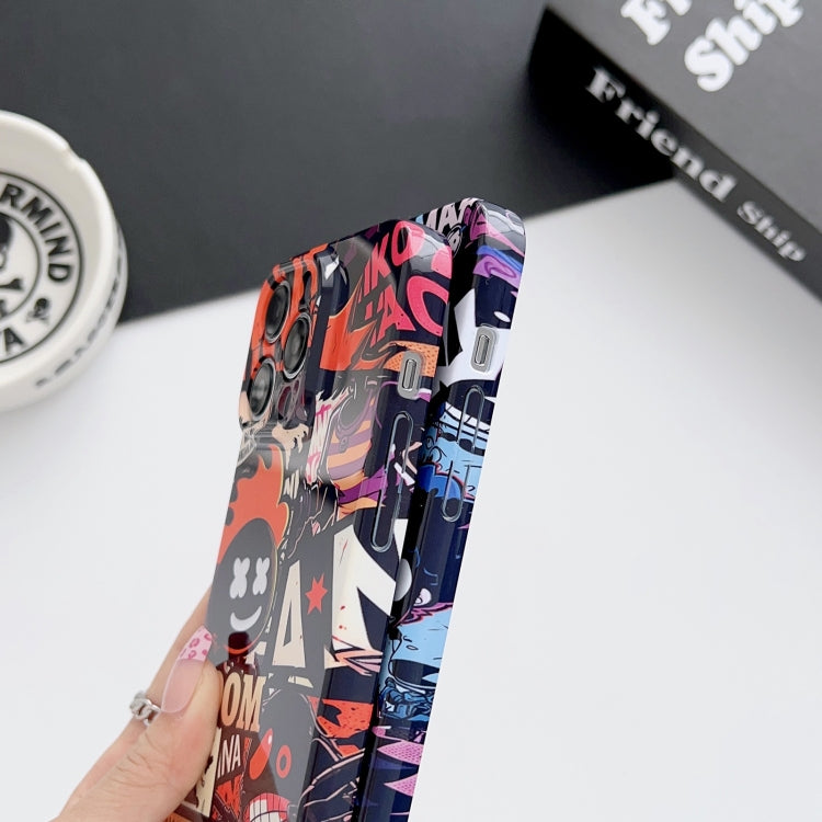 For iPhone 11 Pro Painted Pattern Precise Hole PC Phone Case(Holiday Uncle) - iPhone 11 Pro Cases by buy2fix | Online Shopping UK | buy2fix