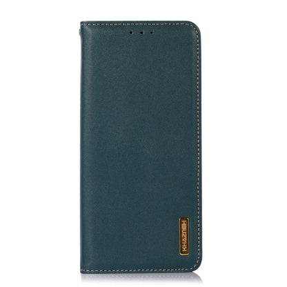 For Huawei Nova 11 Pro / 11 Ultra KHAZNEH Nappa Top Layer Cowhide Leather Phone Case(Green) - Huawei Cases by buy2fix | Online Shopping UK | buy2fix