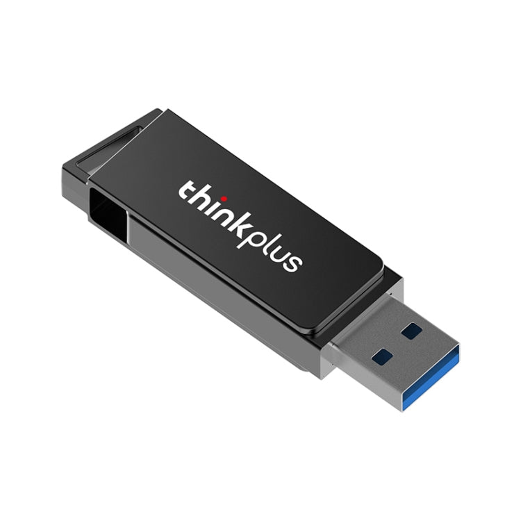 Lenovo Thinkplus USB 3.0 Rotating Flash Drive, Memory:128GB(Black) - USB Flash Drives by Lenovo | Online Shopping UK | buy2fix