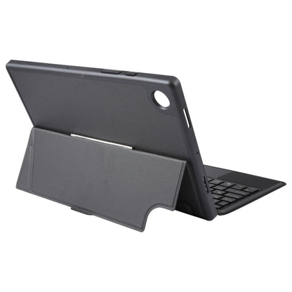 TA08B-AS Pivot Backlight Lower Pen Slot Bluetooth Keyboard Leather Case For Samsung Galaxy Tab A8 10.5/X205/X200(Black) - Samsung Keyboard by buy2fix | Online Shopping UK | buy2fix