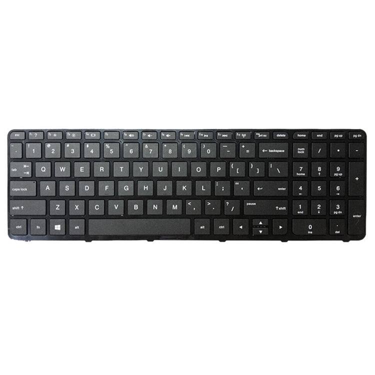 For HP 15-E / 15-N / 15-D Laptop Keyboard with Frame - HP Spare Parts by buy2fix | Online Shopping UK | buy2fix