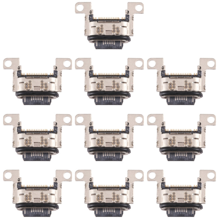 For Samsung Galaxy A34 5G SM-A346B 10 PCS Charging Port Connector - Single Tail Connector by buy2fix | Online Shopping UK | buy2fix