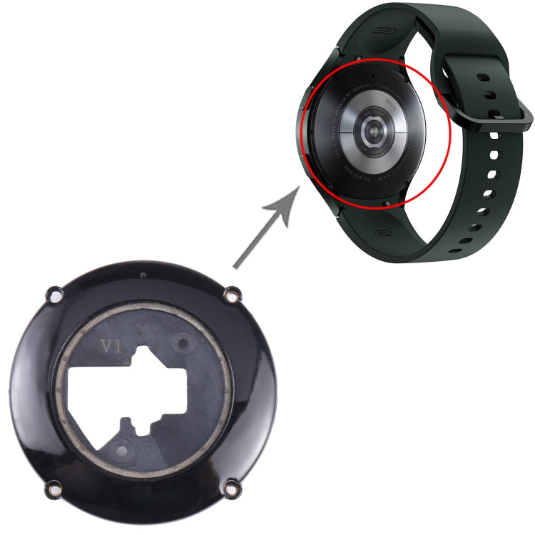 Original Rear Housing Cover For Samsung Galaxy Watch4 40mm SM-R860(Black) - For Samsung by buy2fix | Online Shopping UK | buy2fix