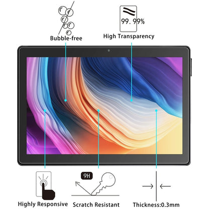 For Dragon Touch Max10 Tablet 25pcs 9H 0.3mm Explosion-proof Tempered Glass Film - Others by buy2fix | Online Shopping UK | buy2fix