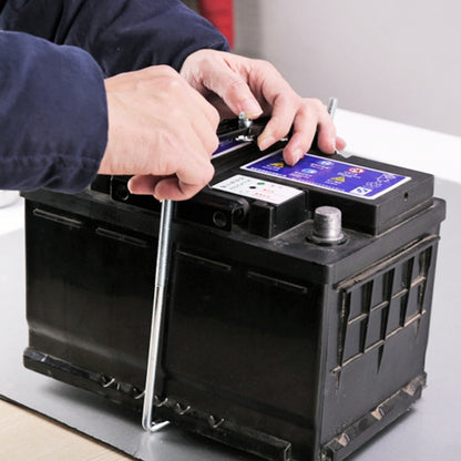 Car Universal Battery Bracket Adjustable Battery Fixed Holder + Base Tray, Size:28.5cm Base + 19cm Bracket - In Car by buy2fix | Online Shopping UK | buy2fix