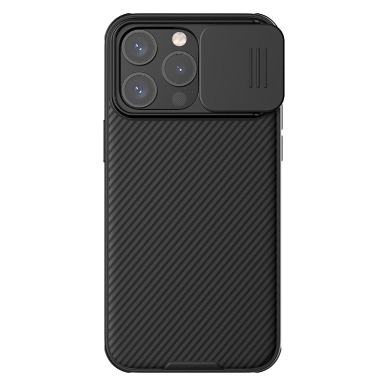 For iPhone 15 Pro NILLKIN CamShield Pro PC Phone Case(Black) - iPhone 15 Pro Cases by NILLKIN | Online Shopping UK | buy2fix