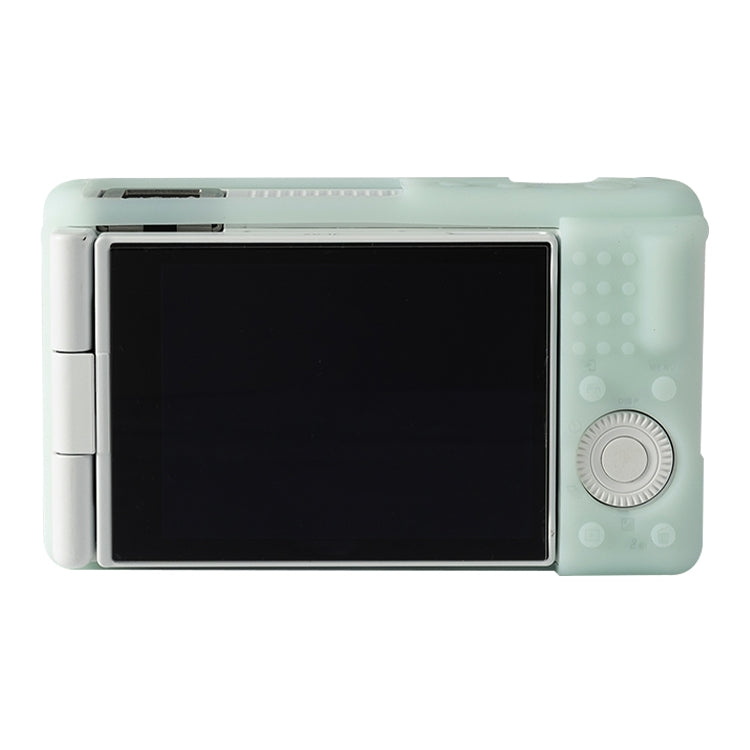 For Sony ZV-1F / ZV1 M2 Soft Silicone Protective Case(Jello Green) - Protective Case by buy2fix | Online Shopping UK | buy2fix