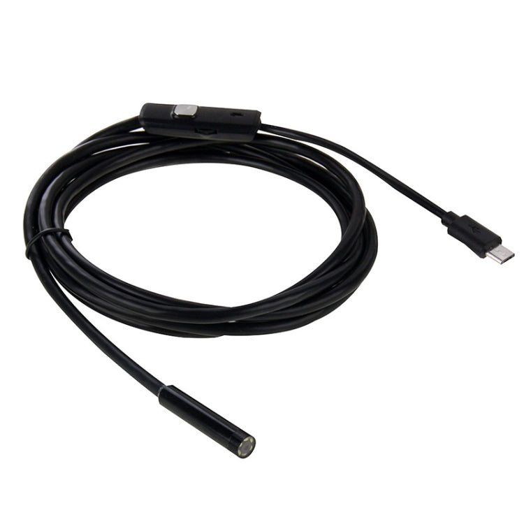 AN97 Waterproof Micro USB Endoscope Hard Tube Inspection Camera for Parts of OTG Function Android Mobile Phone, with 6 LEDs, Lens Diameter:5.5mm(Length: 10m) - Consumer Electronics by buy2fix | Online Shopping UK | buy2fix
