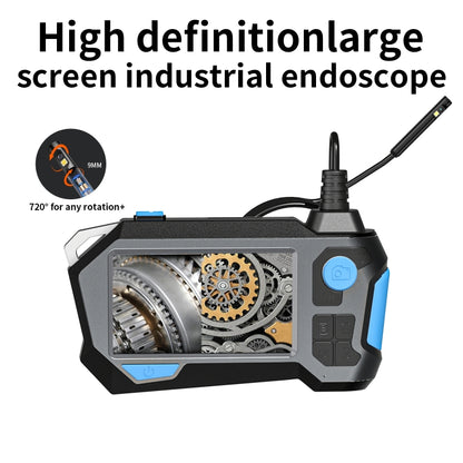 P120 Rotatable 8mm Dual Lenses Industrial Endoscope with Screen, 9mm Tail Pipe Diameter, Spec:10m Tube -  by buy2fix | Online Shopping UK | buy2fix