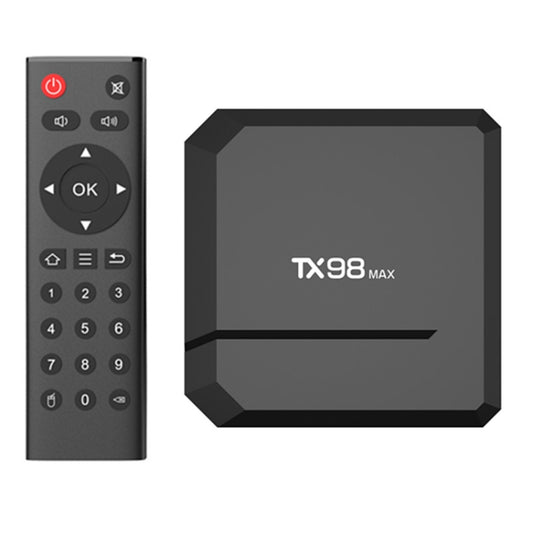 T98 Max 4K Android 12.1 Smart TV Box with Remote Control, 2GB+16GB, Allwinner H618 Quad-Core(UK Plug) - Others by buy2fix | Online Shopping UK | buy2fix