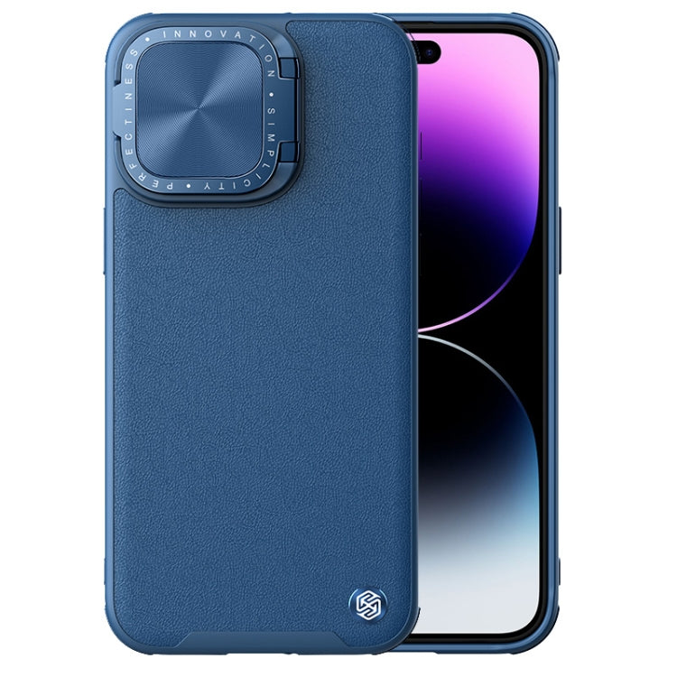 For iPhone 15 Pro Max NILLKIN CamShield Prop Series SagSafe PC + TPU Magnetic Phone Case(Blue) - iPhone 15 Pro Max Cases by NILLKIN | Online Shopping UK | buy2fix