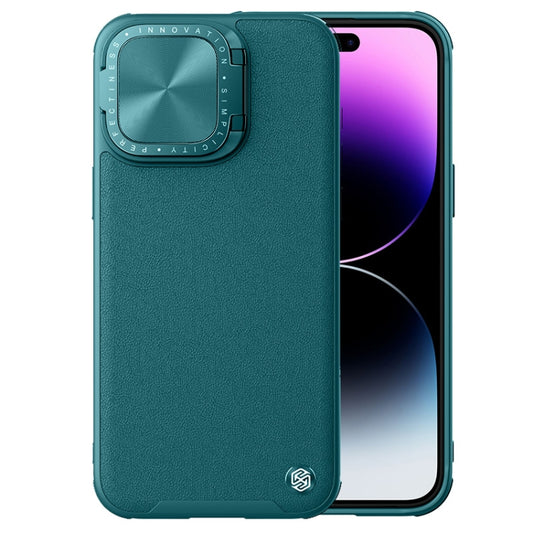 For iPhone 15 Pro Max NILLKIN CamShield Prop Series SagSafe PC + TPU Magnetic Phone Case(Green) - iPhone 15 Pro Max Cases by NILLKIN | Online Shopping UK | buy2fix