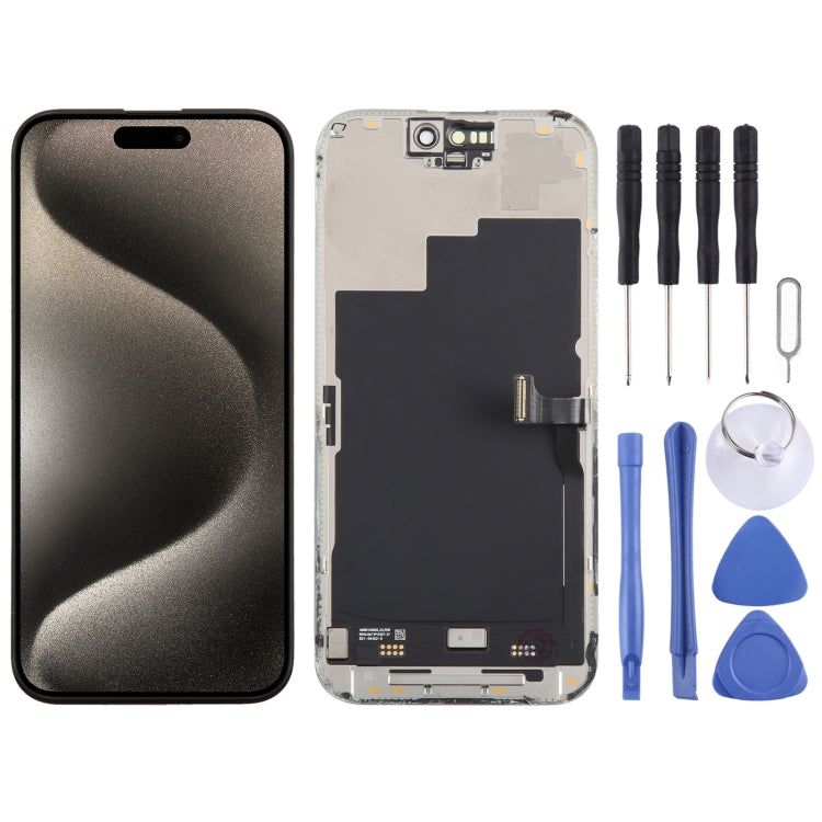 For iPhone 15 Pro Original LCD Screen with Digitizer Full Assembly -  by buy2fix | Online Shopping UK | buy2fix