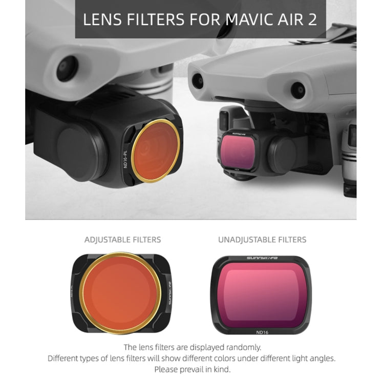 Sunnylife AIR2-FI9282 For DJI Mavic Air 2 ND8-PL Coating Film Lens Filter - DJI & GoPro Accessories by Sunnylife | Online Shopping UK | buy2fix
