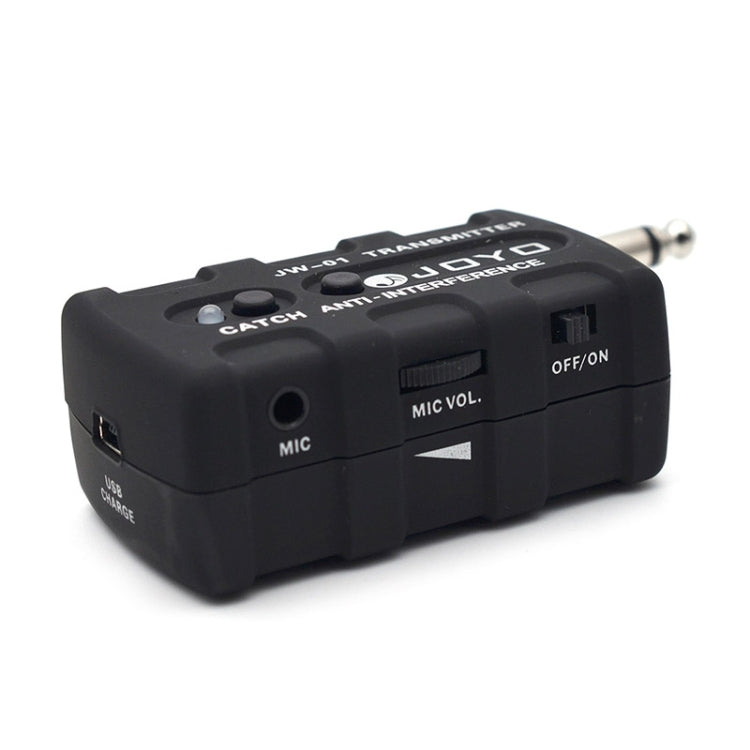 JOYO JW-01 Low Noise Portability Guitar Wireless Audio Transmitter Audio Receiver, Plug:US Plug(Black) - Stringed Instruments by JOYO | Online Shopping UK | buy2fix