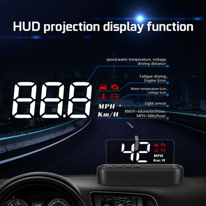 C100 Car HUD Head-up Display OBD2 Fault Code Elimination Overspeed / Fault Alarm - Head Up Display System by buy2fix | Online Shopping UK | buy2fix