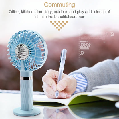 S8 Portable Mute Handheld Desktop Electric Fan, with 3 Speed Control (Black) - Consumer Electronics by buy2fix | Online Shopping UK | buy2fix