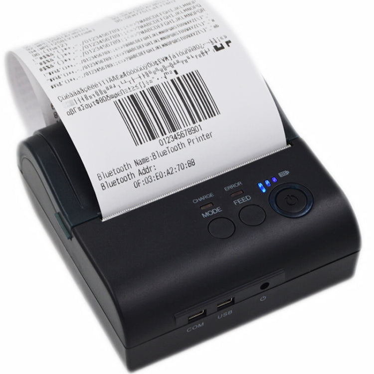 POS-8001LD Portable Bluetooth Thermal Receipt Printer - Consumer Electronics by buy2fix | Online Shopping UK | buy2fix