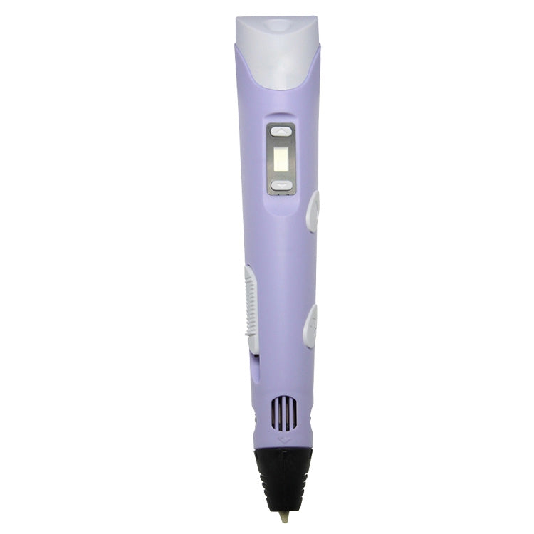 Hand-held 3D Printing Pen, UK Plug (Purple) - Consumer Electronics by buy2fix | Online Shopping UK | buy2fix