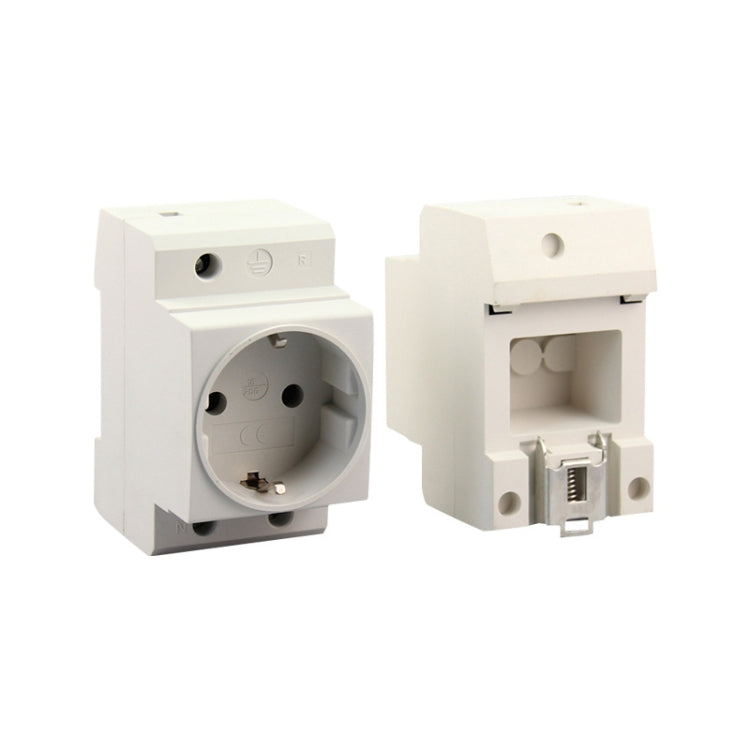 16A Modular Rail Type Socket Power Adapter, EU Plug - Consumer Electronics by buy2fix | Online Shopping UK | buy2fix