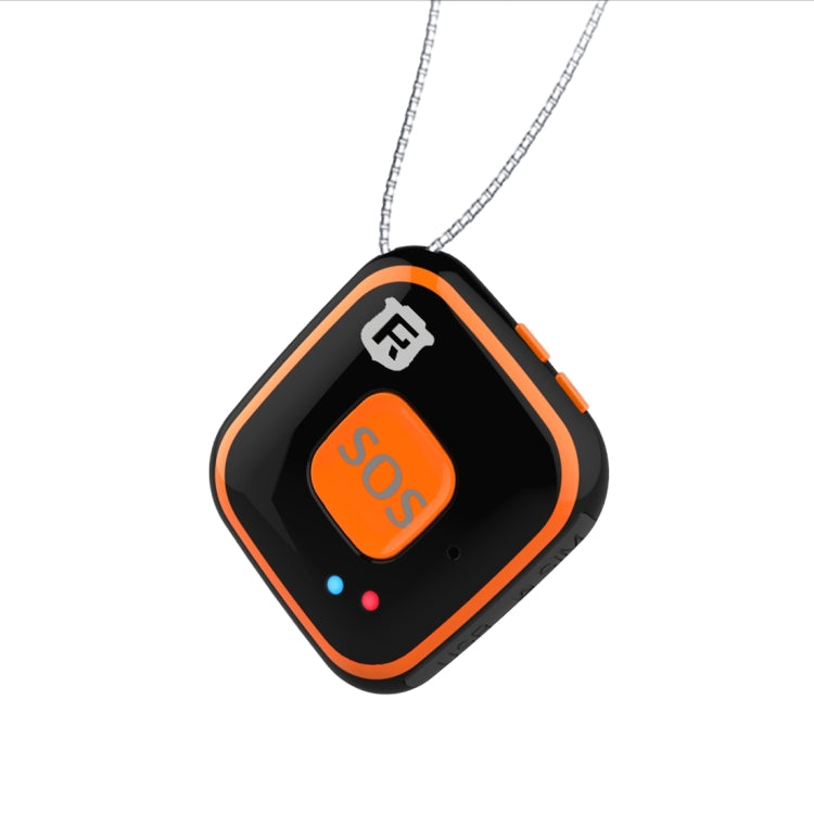 REACHFAR V28 Necklace Style GSM Mini LBS WiFi AGPS Tracker SOS Communicator(Black) - In Car by REACHFAR | Online Shopping UK | buy2fix