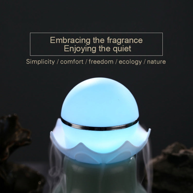 4W USB Charging Night Luminescent Pearl Ultrasonic Aromatherapy Humidifier with LED Colorful Light for Home / Office, Water Tank Capacity: 95ml, DC 5V(Mint Green) - Home & Garden by buy2fix | Online Shopping UK | buy2fix