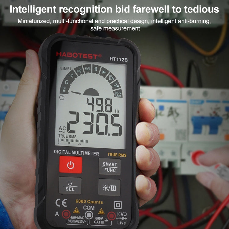 HABOTEST HT112B Mini Digital Display High-precision Multimeter - Consumer Electronics by buy2fix | Online Shopping UK | buy2fix