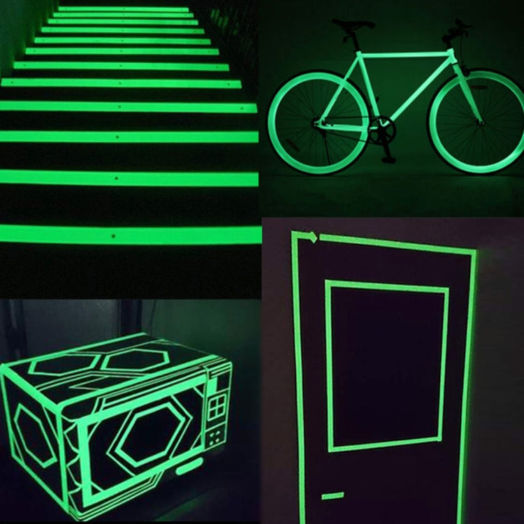 Luminous Tape Green Glow In Dark Wall Sticker Luminous Photoluminescent Tape Stage Home Decoration, Size: 2cm x 3m(Yellow Light) - Sticker by buy2fix | Online Shopping UK | buy2fix