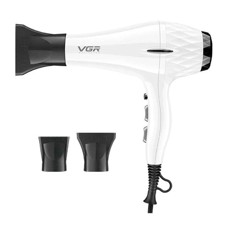 VGR V-413 2200W Negative Ion Hair Dryers with 6 Gear Adjustment, Plug Type: EU Plug (White) - Hair Dryers & Accessories by VGR | Online Shopping UK | buy2fix