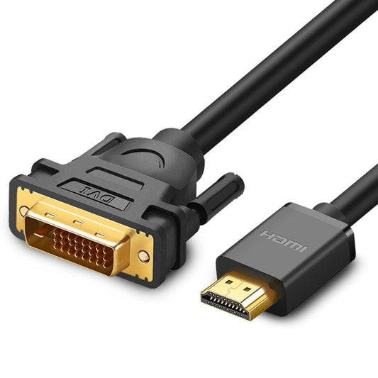 UGREEN DVI D(24+1) Male to HDMI Male HD 2K Two-way Interchanging Line,Length: 3m - Converter by UGREEN | Online Shopping UK | buy2fix