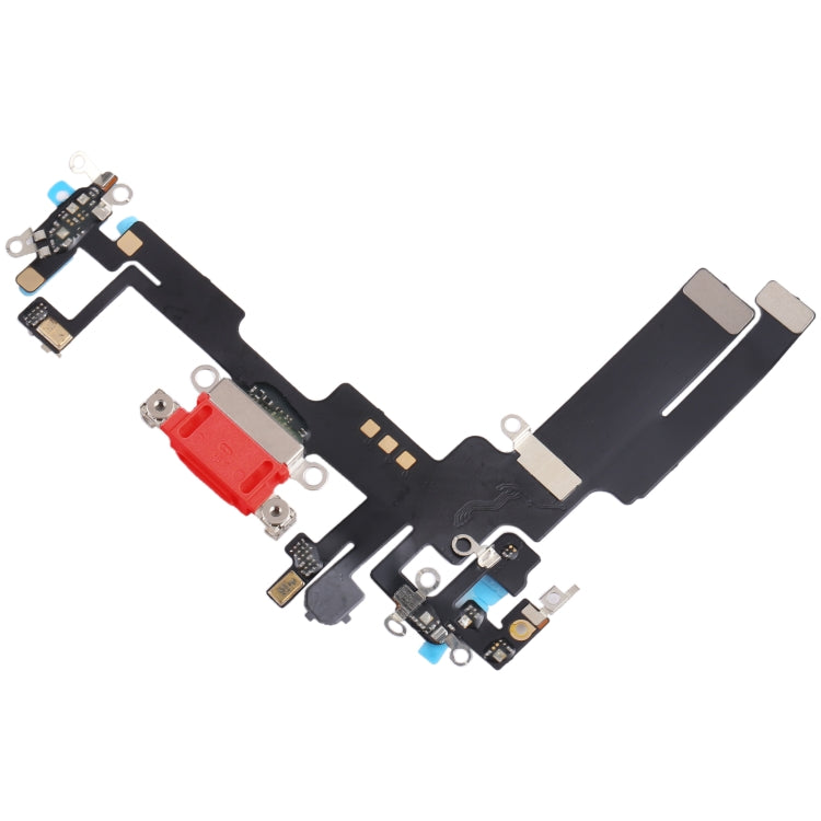 For iPhone 14 Charging Port Flex Cable (Red) -  by buy2fix | Online Shopping UK | buy2fix