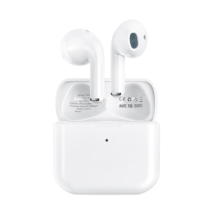 Mijiaer TN22 Bluetooth 5.1 True Wireless Stereo Bluetooth Earphone(White) - TWS Earphone by buy2fix | Online Shopping UK | buy2fix