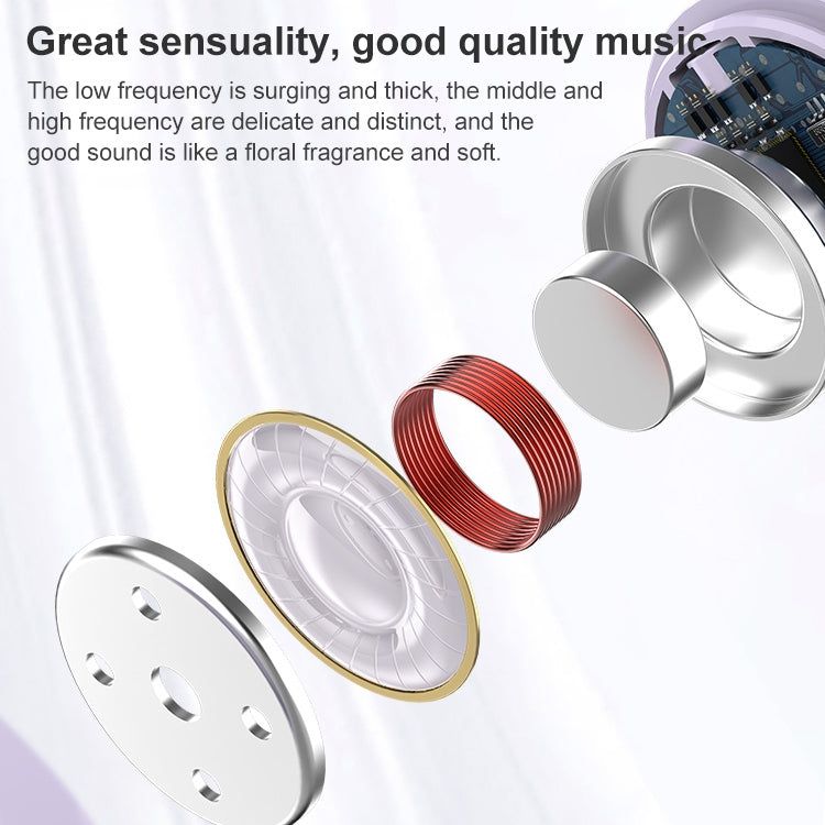 Mijiaer TN22 Bluetooth 5.1 True Wireless Stereo Bluetooth Earphone(White) - TWS Earphone by buy2fix | Online Shopping UK | buy2fix