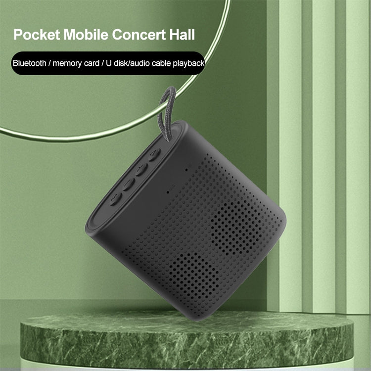 EBS-037 Portable Outdoor Card Mini Wireless Bluetooth Speaker(Green) - Mini Speaker by buy2fix | Online Shopping UK | buy2fix